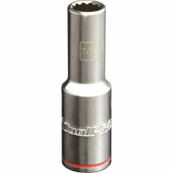 Promo 😀 ToolPRO Single Socket Deep 1/2" Drive 7/16" 🌟