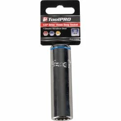 Coupon 😍 ToolPRO Single Socket Deep 1/2" Drive 15mm 😀