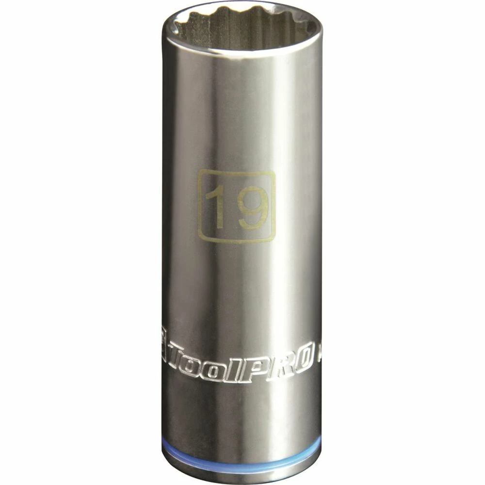 Budget π ToolPRO Single Socket Deep 1/2" Drive 19mm π