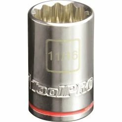 Flash Sale 🛒 ToolPRO Single Socket 1/2" Drive 11/16" 🎉