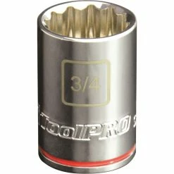 Budget 🤩 ToolPRO Single Socket 1/2" Drive 3/4" 🧨