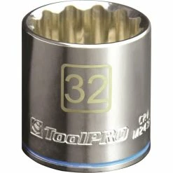 Promo 🎁 ToolPRO Single Socket 1/2" Drive 32mm ✨