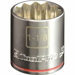 Coupon 💯 ToolPRO Single Socket 1/2" Drive 1-1/8" ✨