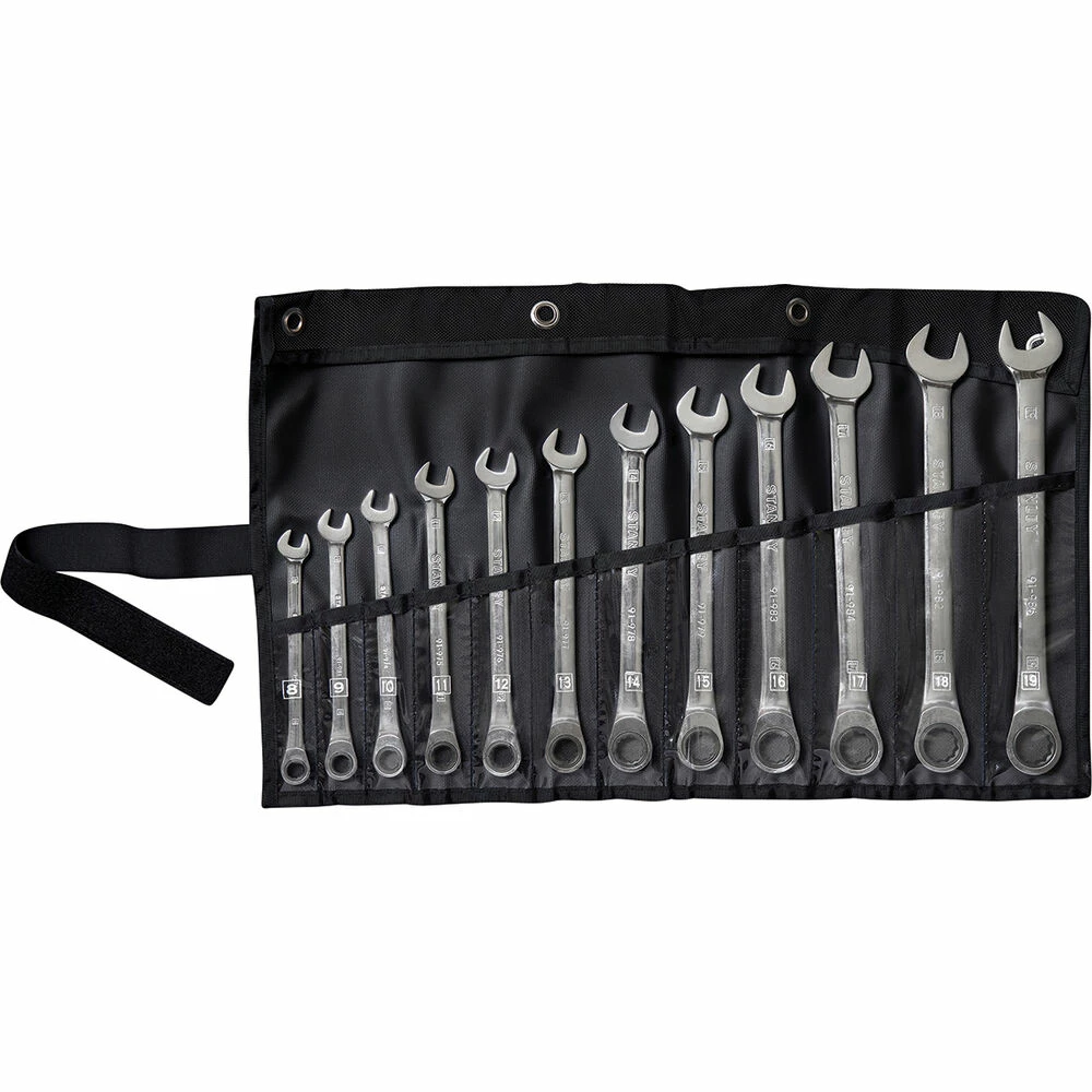 Best Pirce π Stanley Ratchet Spanner Set Metric 12 Piece β€οΈ - Image 3