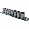 Discount 🧨 ToolPRO Socket Rail Set 1/4" Drive Metric 8 Piece 😀