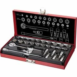 Coupon 😉 SCA Socket Set 1/4" Drive Metric/SAE 30 Piece 🧨