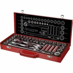 Flash Sale 🎉 SCA Socket Set 1/2" Drive Metric/SAE 41 Piece 🤩