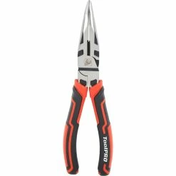 Cheap 🎉 ToolPRO Long Nose Pliers Bent 200mm 🛒