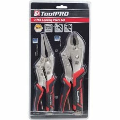 Outlet 😉 ToolPRO Large Locking Plier Set - 2 Pieces 🥰