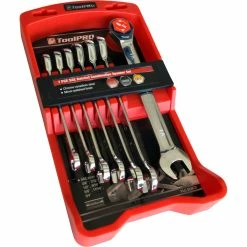 Best Pirce 🤩 ToolPRO Ratchet Spanner Set SAE 7 Piece 👏