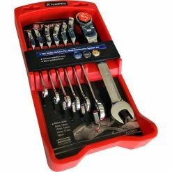 Cheapest 😍 ToolPRO Ratchet Spanner Set Flex Head Metric 7 Piece ⭐
