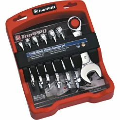 Hot Sale 💯 ToolPRO Spanner Set Stubby Metric 7 Piece 😀