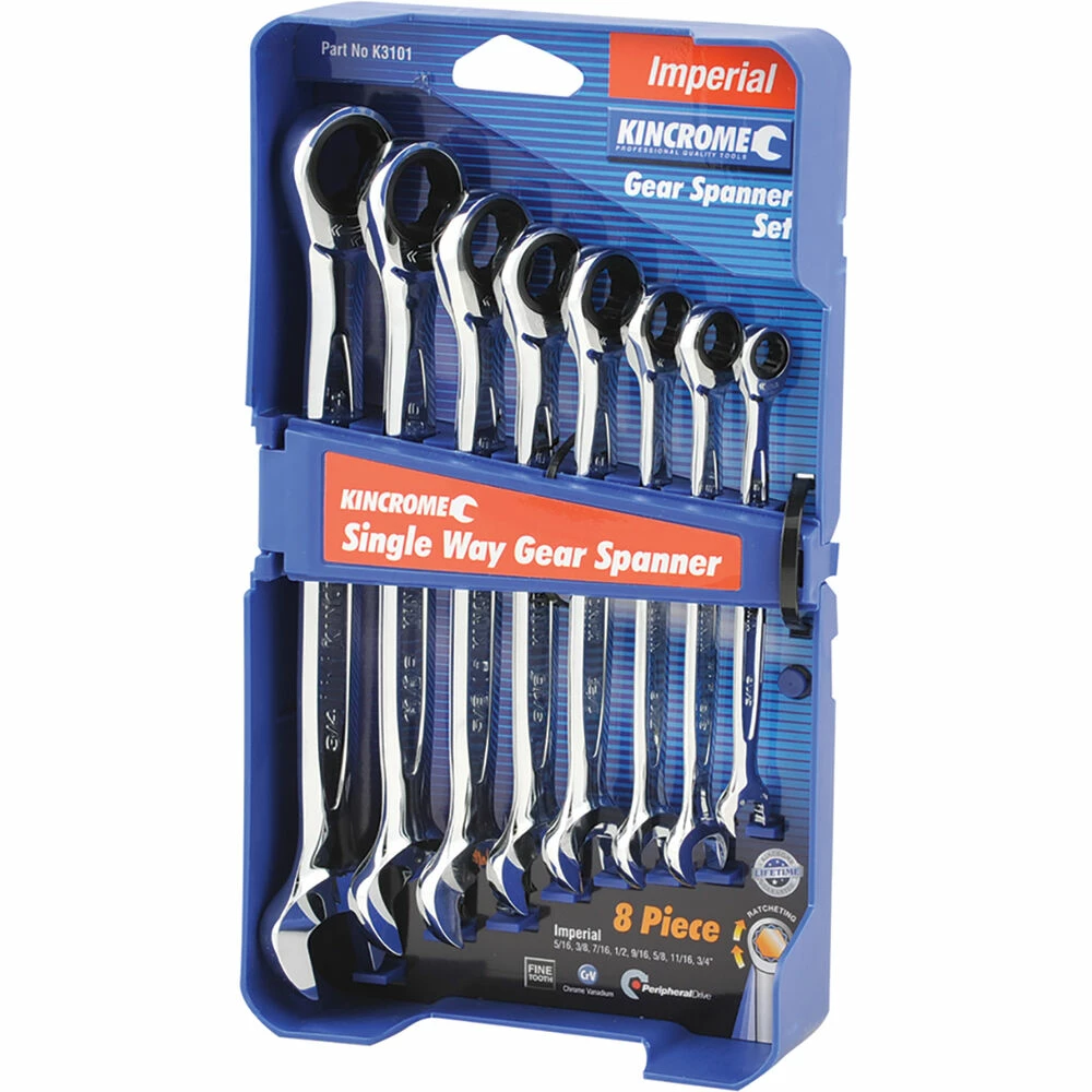 Best reviews of β¨ Kincrome Ratchet Spanner Set SAE 8 Piece π