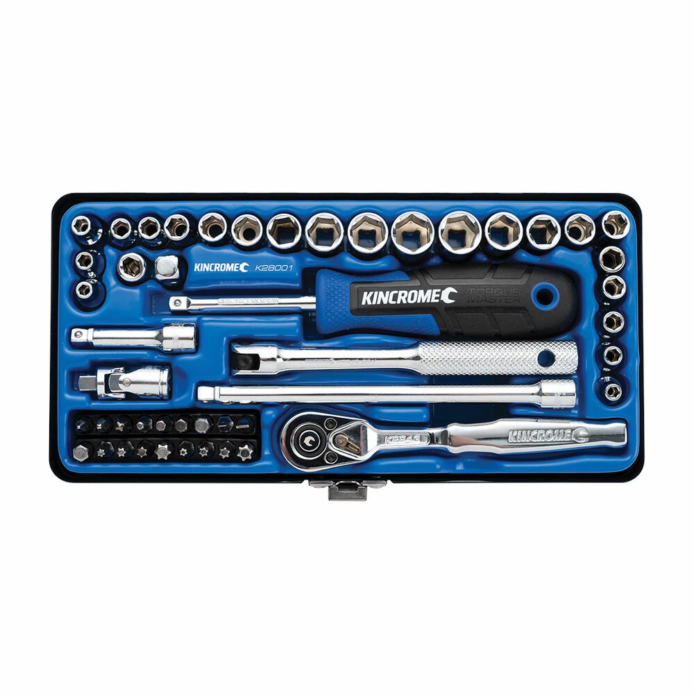 Top 10 π Kincrome Socket Set 1/4" Drive Metric/SAE 48 Piece π§¨