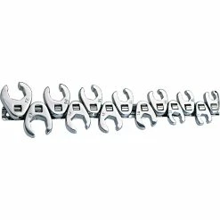 Cheap ⌛ ToolPRO Spanner Set - 3/8" Drive, Crows Foot, Flare Nut, 13 Piece, Metric 😉
