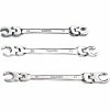 Best Sale 💯 ToolPRO Spanner Set - Flare Nut, Flex Head, 3 Piece, Metric 😍