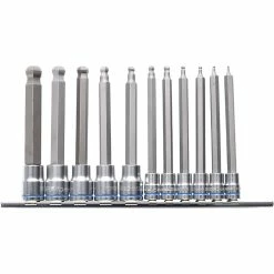Best Pirce ⌛ Kincrome Ball-End Hex Long Socket Set Metric 11 Piece 🔔