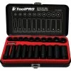 Wholesale 🧨 ToolPRO Impact Socket Set 3/8" Drive Metric 20 Piece 🔔