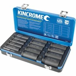 Budget 🎁 Kincrome Impact Deep Socket Set Metric 1/2" Drive 14 Piece 🔥