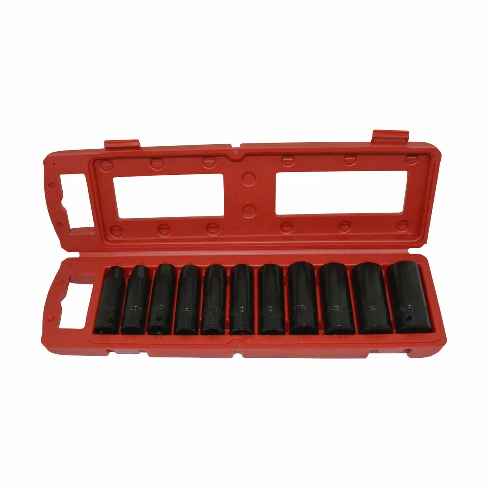 Budget π ToolPRO Deep Impact Socket Set 1/2" Drive Metric 11 Piece π - Image 2