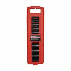 Budget 🎁 ToolPRO Deep Impact Socket Set 1/2" Drive Metric 11 Piece 🎉