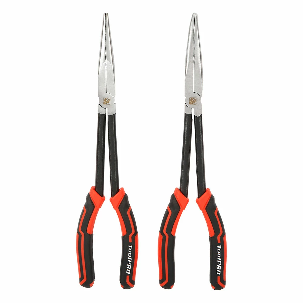 Cheapest π ToolPRO Long Nose Long Reach Plier Set 2 Piece β
