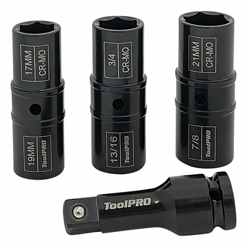 Cheap π ToolPRO Wheel Nut Socket Set 1/2" Drive Metric 4 Piece π§¨