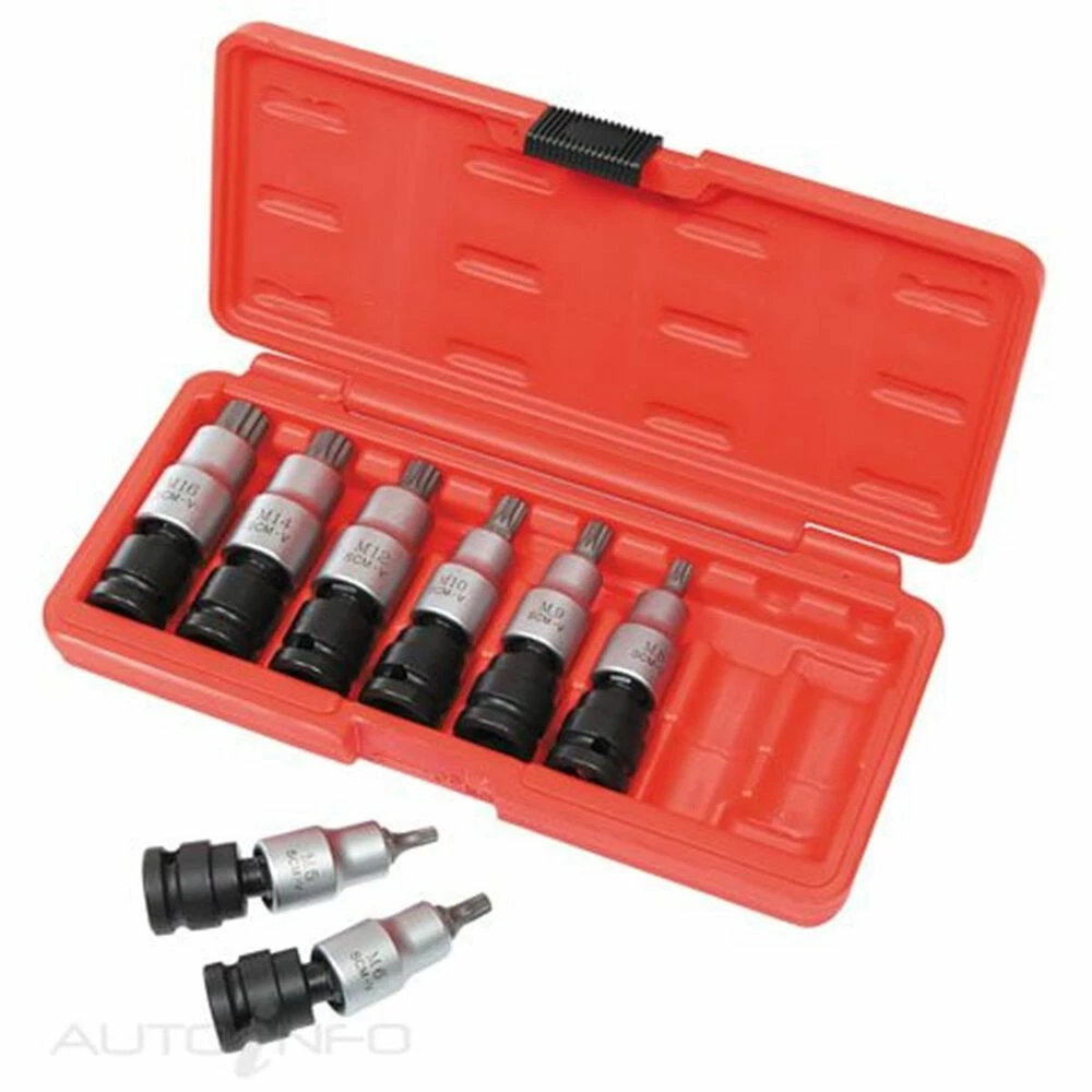 Promo π Toledo Bit Socket Set Hex - Metric, 8 Piece - 301847 π