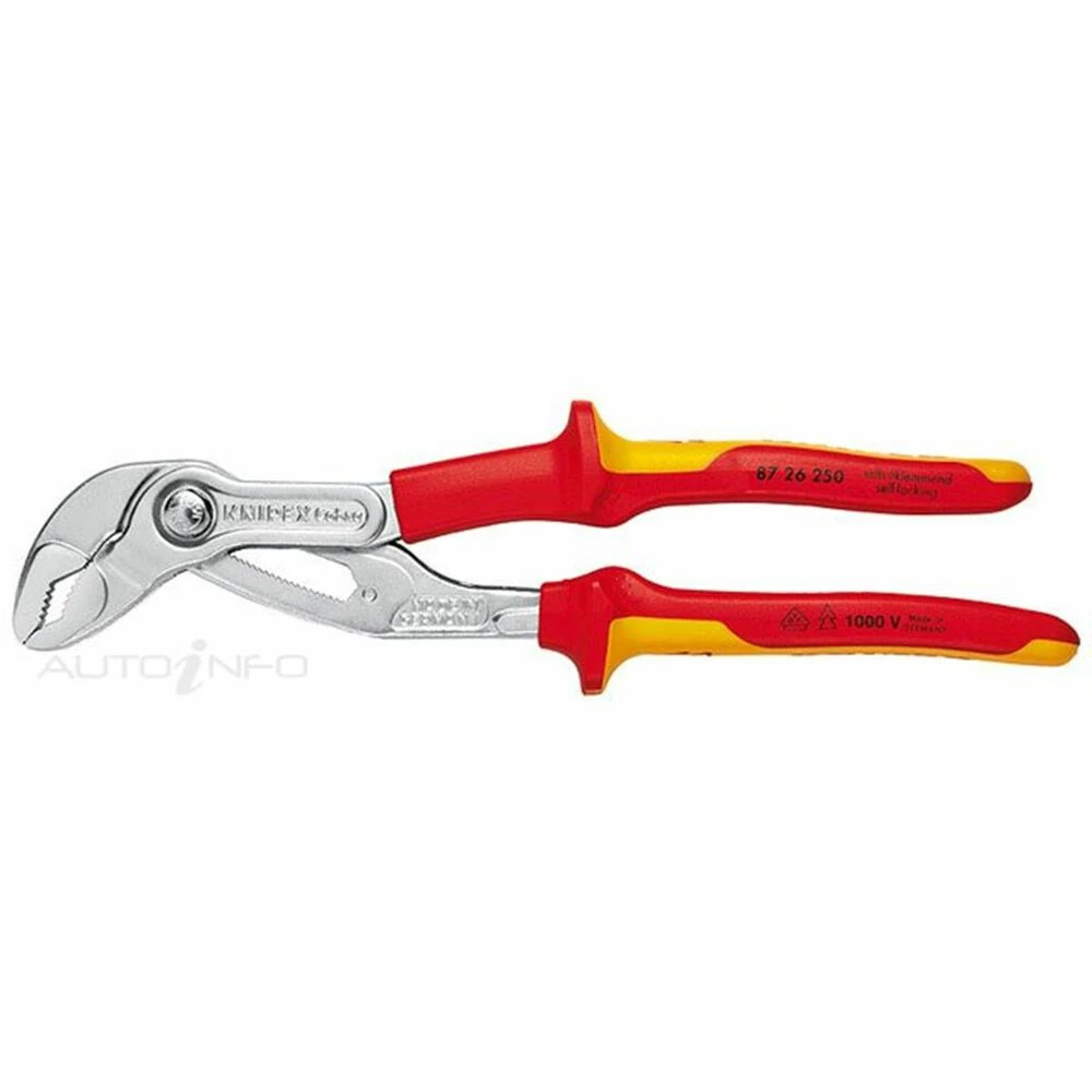 Buy β¨ Knipex 1000V Cobra Water Pump Pliers - 250mm - 8726250 π