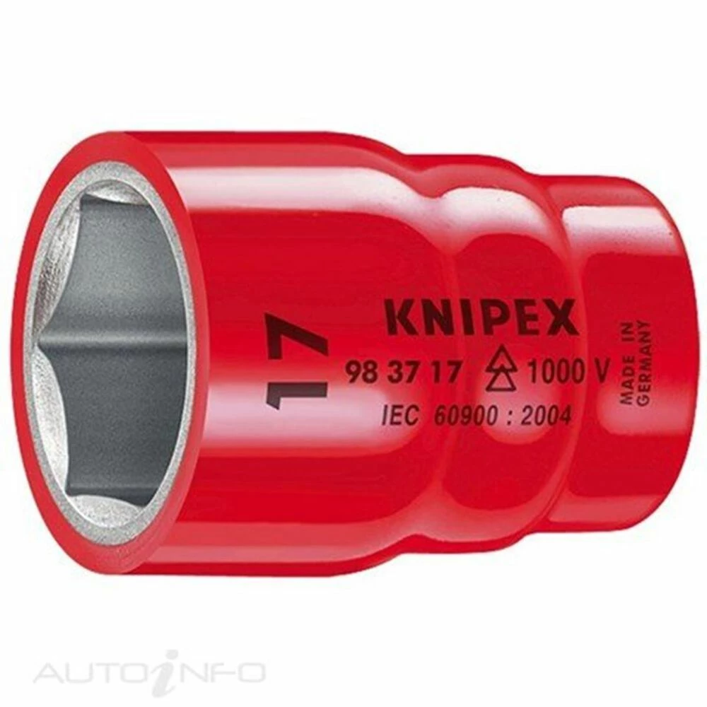 Top 10 ❤️ Knipex 1000V Standard Socket VDE - 3/8 Inch Drive, 13mm - 983713 ✔️ 1 Top 10 ❤️ Knipex 1000V Standard Socket VDE - 3/8 Inch Drive, 13mm - 983713 ✔️