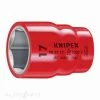 Wholesale 😀 Knipex 1000V Standard Socket VDE - 3/8 Inch Drive, 17mm - 983717 👍
