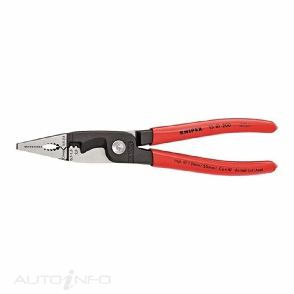 New π Knipex Elec Installation Plier - 200mm - 1381200 βοΈ
