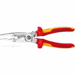 Budget 🎁 Knipex 1000V Installation Plier With Catch - 200mm - 1396200 🎁