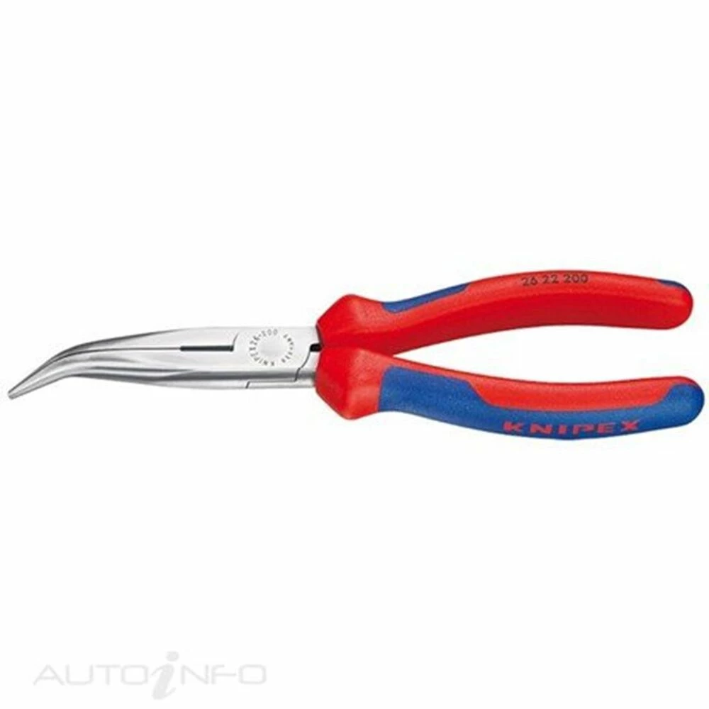 Promo π Knipex Snipe Nose Plier Bent - 200mm - 2622200 π€©