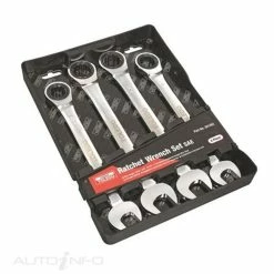 Coupon 🧨 Toledo Ratchet 🔧 Wrench Set - Imperial, 4 Piece - 301483 👏