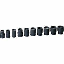 Buy 💯 Black Snake Magnetic Impact Socket Set - 3/8", 10 Piece, ET1862 😉