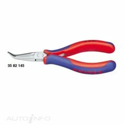 New 🧨 Knipex Electronics Plier Bent - 145mm - 3582145 👏
