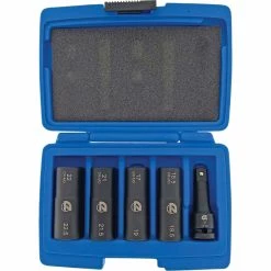 Outlet ⭐ Endeavour Standard / Half Sized Flip Socket Set Metric | 5 Pce ET6340 😀